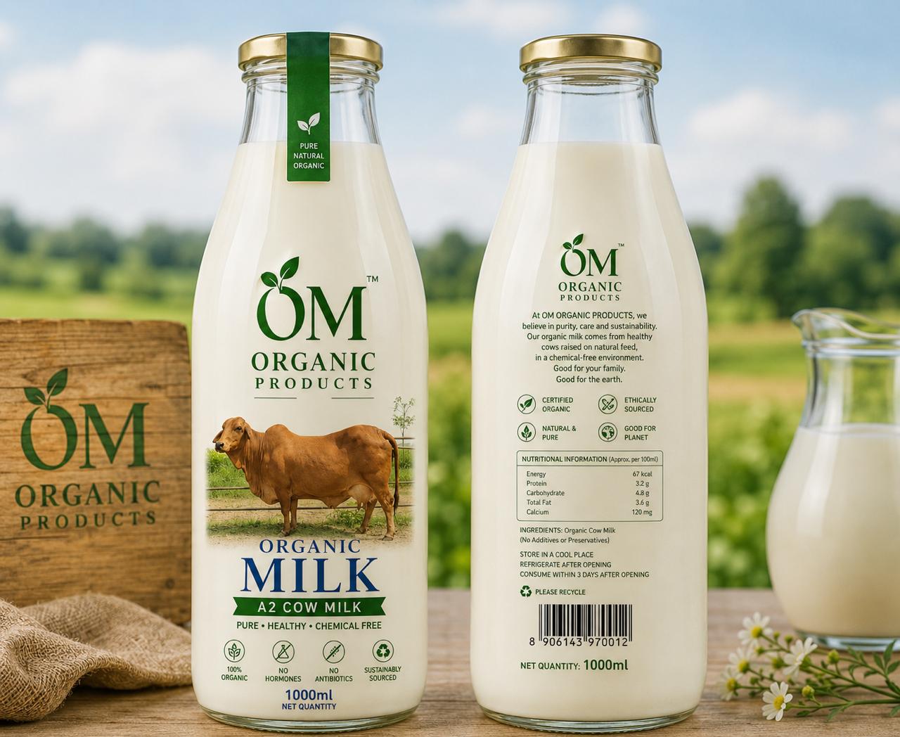 Organic A2 Cow Milk