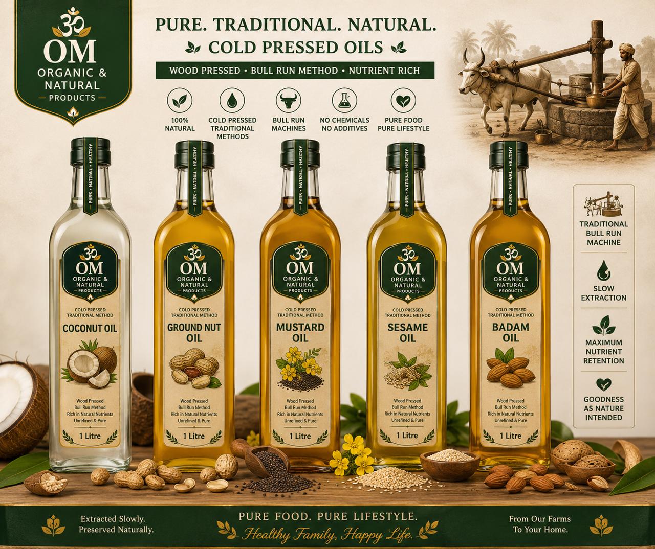 Cold Pressed Oils